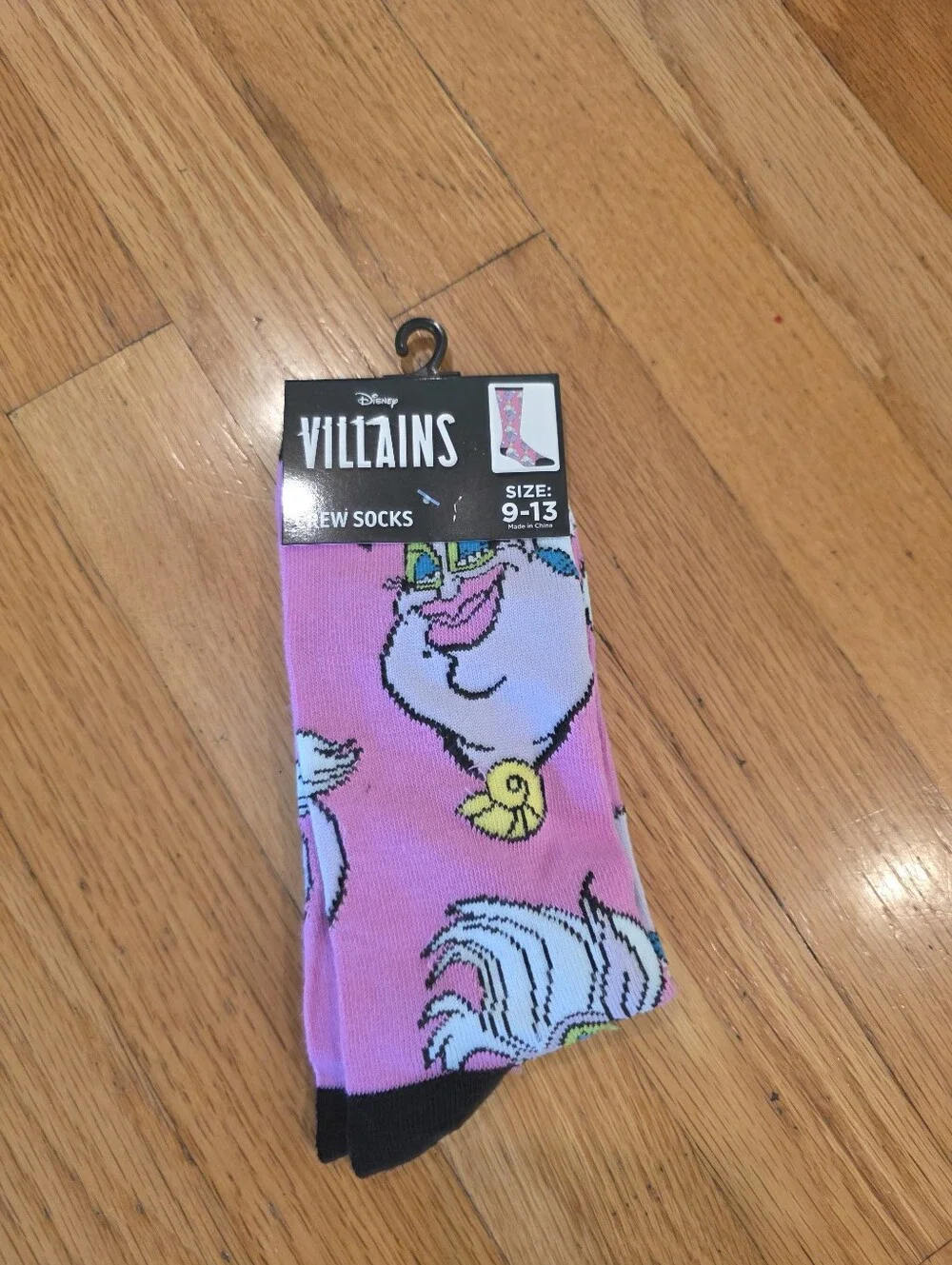 Disney Villains Ursula Crew Socks